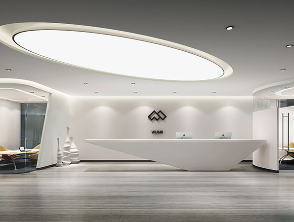 1900㎡互联网金融公司办公室装修 | 前海速贷通