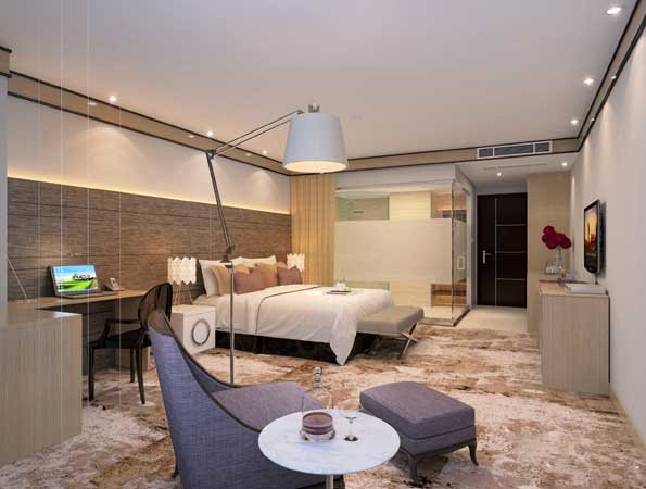 深圳商务酒店装修设计 | 金中环酒店