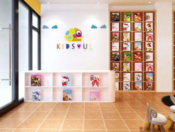 116平米混搭风早教中心装修设计 | KIDSOUL